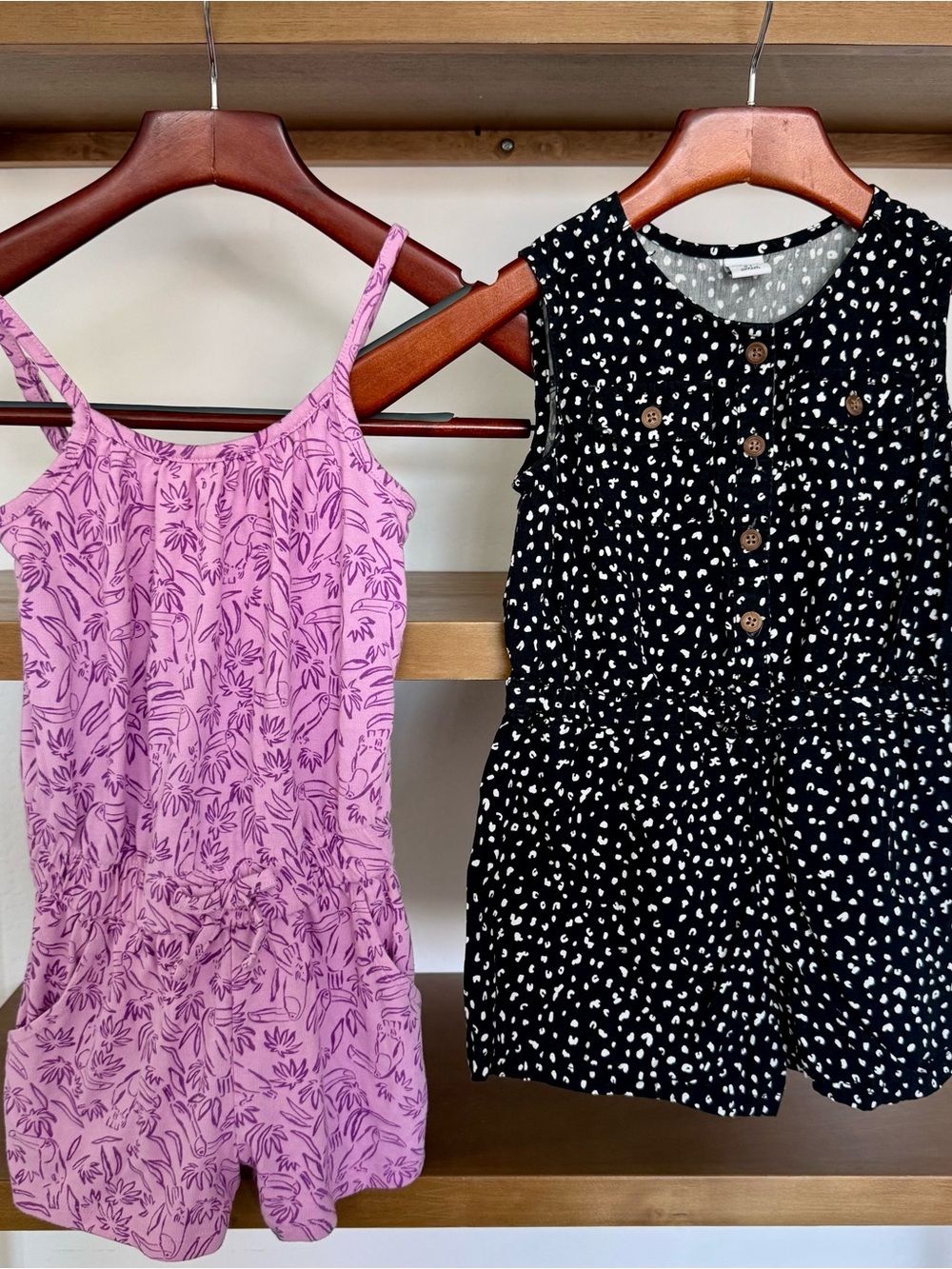 Coastal Fall Romper Bundle - Girls Size 5T